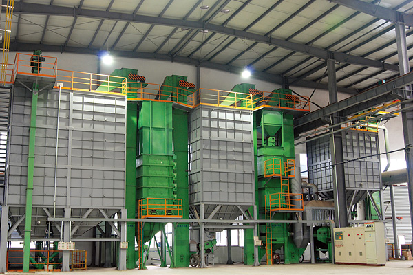 保定维尔树脂砂砂处理系统